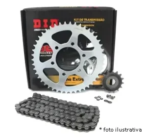 Kit Coroa e Pinhão Kawasaki ZX 10R (Passe 525 Z17/39D) - Durag